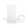 Ferm Living - Luce Bougeoir verre, transparent