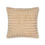 ferm Living - Crease Coussin en laine, 50 x 50 cm, light sand