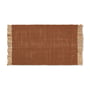 Ferm Living - Block Paillasson, 50 x 80 cm, rouge brique