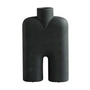 101 Copenhagen - Cobra Vase Tall Medio , noir
