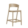 Muuto - Cover Tabouret de bar H 96 cm, chêne