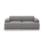 Muuto - Connect Soft Modular Canapé 2 places configuration 1, Re-Wool 128