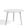 HAY - Bella Table basse Ø 60 cm / H 39 cm, chêne laqué blanc