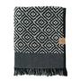 Mette Ditmer - Morocco Serviette de bain 70 x 140 cm, noir / blanc
