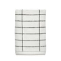 Mette Ditmer - Tile Serviette 50 x 100 cm, noir / off-white