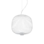 Foscarini - LA LAMPE Spokes Lampe LED suspendue 2, piccola, blanc