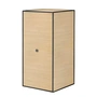 Audo - Frame Module d'étagères 70 avec porte, chêne