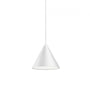 Flos - String Light Lampe suspendue, tête conique, longueur du câble : 12 m, blanc