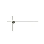 Flos - Coordinates Wall LED Applique murale 2, argentée