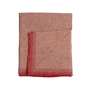 Røros Tweed - Una Couverture en laine 200 x 150 cm, rouge clair
