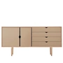 Andersen Furniture - S6 Sideboard, chêne savonné / façades kashmir