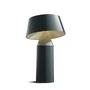 marset - Bicoca Akku LED Lampe de table, H 22,5 x Ø 14 cm, anthracite