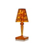 Kartell - Battery Lampe de table à accu H 22 cm, ambre
