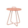 Cane-line - On-the-move Table d'appoint Outdoor, Ø 44 x H 54 cm, dark rose