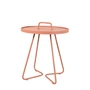 Cane-line - On-the-move Table d'appoint Outdoor, Ø 44 x H 54 cm, dark rose