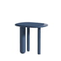 Driade - Tottori Table d'appoint, H 50 cm, bleu