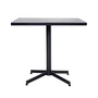 House Doctor - Helo Table de bistrot Outdoor, 80 x 80 cm, noir