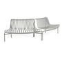 Hay - Palissade Park Dining Bench , Out / Out (set de 2), sky grey
