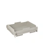 Broste Copenhagen - Stacie Plateau, 34 x 44 cm, gris