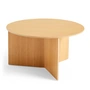 HAY - Slit Table Round XL, Ø 65 x H 35,5 cm, chêne naturel