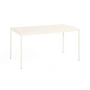 HAY - Balcony Table de salle à manger, 144 x 76 cm, chalk beige