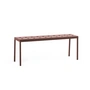 HAY - Balcony Banc, L 119,5 cm, iron red
