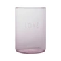 Design Letters - AJ Favourite Verre à boire, Love / rose
