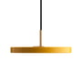 Umage - Asteria Micro lampe LED suspendue V2, laiton / jaune safran