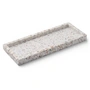 Humdakin - Terrazzo Plateau 10 x 25 cm, naturel