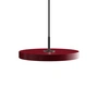 Umage - Asteria Mini Lampe LED suspendue, noir / ruby red
