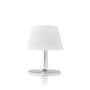 Eva Solo - SunLight Lampe de table de jardin avec abat-jour en plastique, Ø 13,3 x H 1 6. 2 cm, blanc