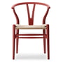 Carl Hansen - CH24 Soft Wishbone Chair Ilse Crawford, soft falu / tressage naturel