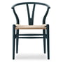 Carl Hansen - CH24 Soft Wishbone Chair Ilse Crawford, soft north sea / tressage naturel