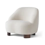 & Tradition - Margas LC1 Lounge Chair, Noyer / ivoire (Karakorum 001)