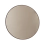 AYTM - Circum Miroir mural medium, Ø 90 cm, brun
