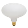 Tala - Lampe LED Oval E27 6W, Ø 16,3 cm, blanc mat