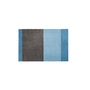 tica copenhagen - Stripes Horizontal Tapis, 60 x 90 cm, light / dusty blue / steelgrey