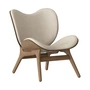 Umage - A Conversation Piece Fauteuil, chêne foncé / white sands