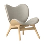 Umage - A Conversation Piece Fauteuil, chêne naturel / white sands