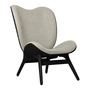 Umage - A Conversation Piece Tall Fauteuil, chêne noir / white sands