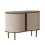 Umage - Audacious Commode, chêne foncé / white sands