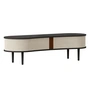 Umage - Audacious Banc TV, chêne noir / white sands