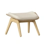 Umage - The Reader Ottoman, chêne naturel / white sands