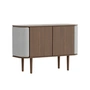 Umage - Treasures Sideboard avec 2 portes, chêne foncé / sterling