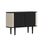 Umage - Treasures Sideboard avec 2 portes, chêne noir / white sands