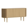 Umage - Treasures Sideboard avec 3 portes, chêne naturel / sugar brown