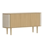 Umage - Treasures Sideboard avec 3 portes, chêne naturel / white sands
