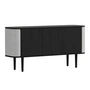 Umage - Treasures Sideboard avec 3 portes, chêne noir / sterling