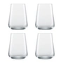 Zwiesel Glas - Vervino Verre à eau, Allround, 485 ml (set de 4)