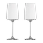 Zwiesel Glas - Vivid Senses Verre à vin, légèrement & frais, 363 ml (set de 2)